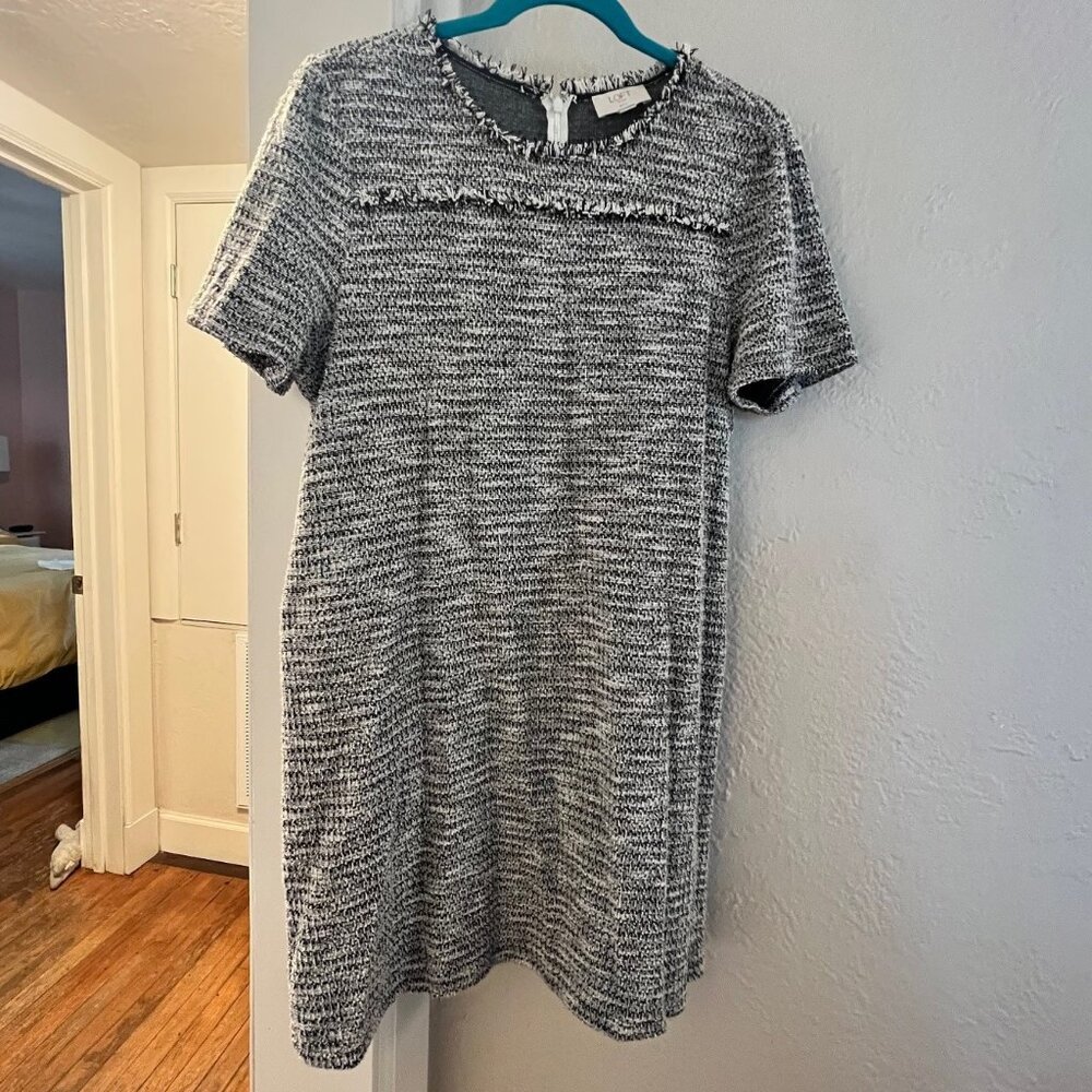 Loft Outlet Petite Large Tweed Dress